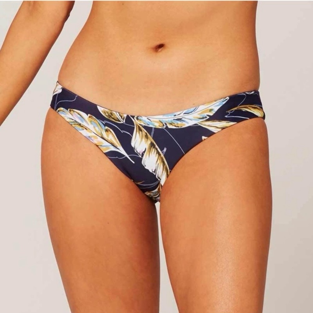 L*Space Sandy Classic Bikini Bottoms in Nightfall Palm